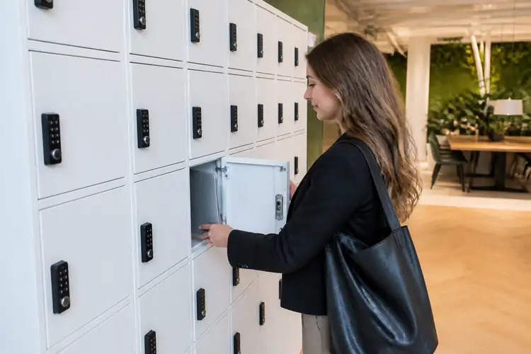 Locker beveiliging kantoor